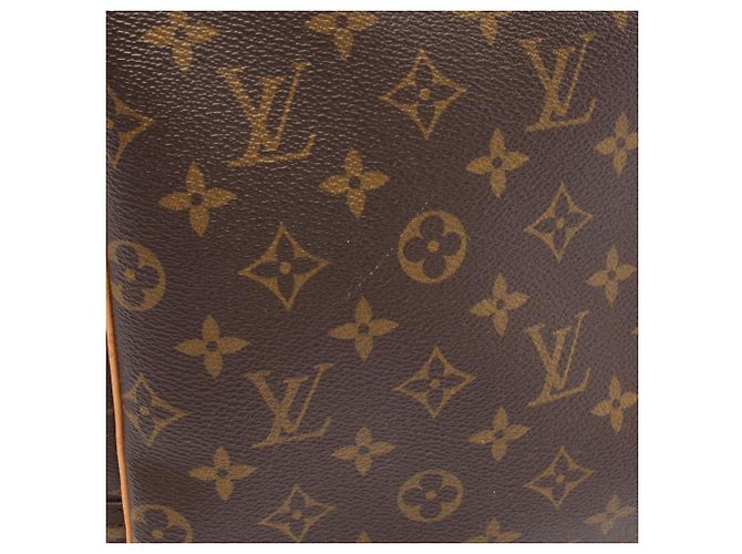 Louis Vuitton Deauville Bowling Vanity Handtasche Braun - Ansicht 8