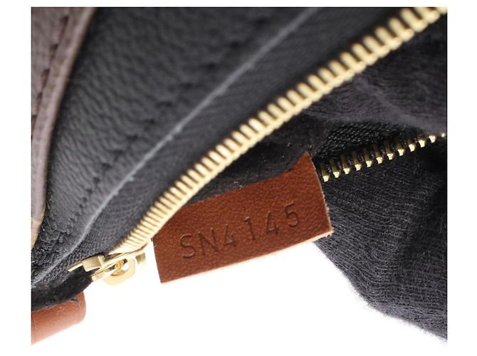 Bolso de hombro 2-Way Louis Vuitton Nano Pallas Castaño Negro - vista 5