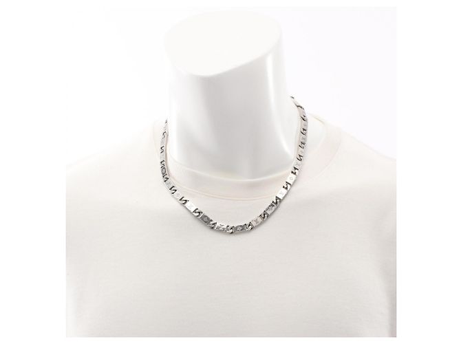 Collana con nodo Monogram Louis Vuitton Argento - vista 6