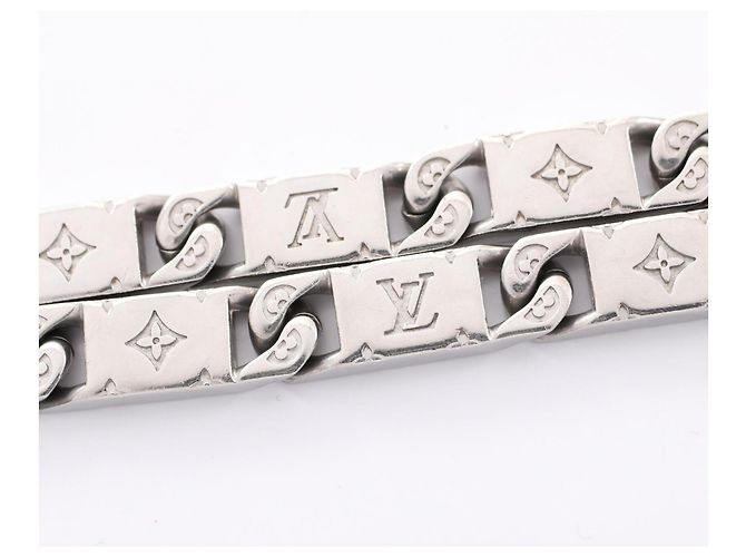 Collana con nodo Monogram Louis Vuitton Argento - vista 7