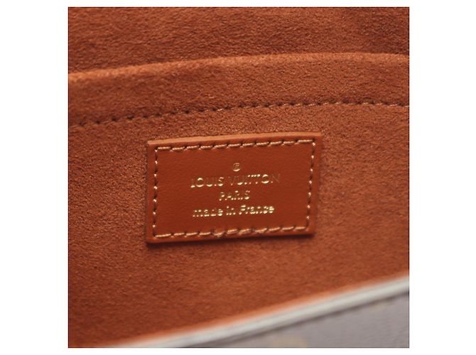 Borsa Louis Vuitton Padlock On Strap Monogram Marrone - vista 4