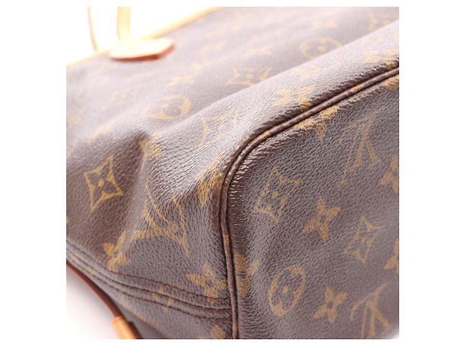 Borsa Tote Louis Vuitton Neverfull PM Marrone - vista 7