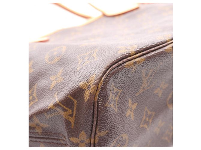 Borsa Tote Louis Vuitton Neverfull PM Marrone - vista 9