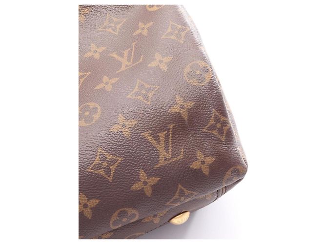 Borsa 2-Way Louis Vuitton Pallas Monogram Noir Marrone Nero - vista 13