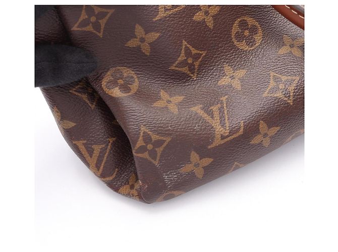 Borsa 2-Way Louis Vuitton Pallas Monogram Noir Marrone Nero - vista 14