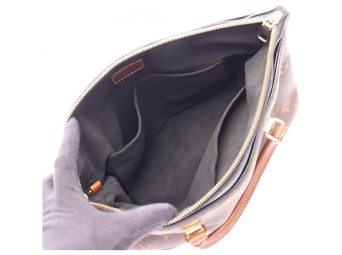 Borsa 2-Way Louis Vuitton Pallas Monogram Noir Marrone Nero - vista 3
