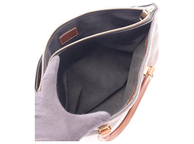 Borsa 2-Way Louis Vuitton Pallas Monogram Noir Marrone Nero - vista 5