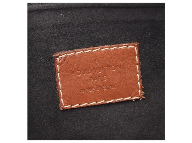 Borsa 2-Way Louis Vuitton Pallas Monogram Noir Marrone Nero - vista 6