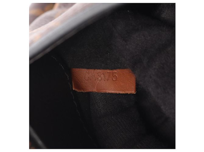 Borsa 2-Way Louis Vuitton Pallas Monogram Noir Marrone Nero - vista 7