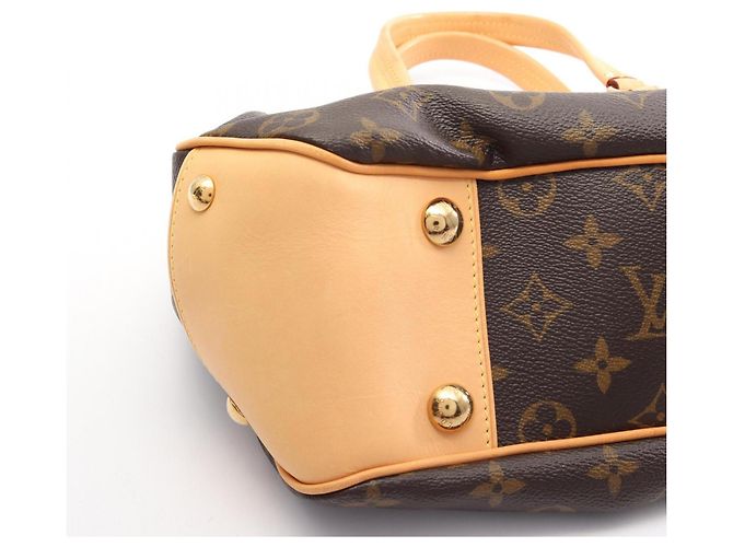 Borsa Louis Vuitton Boetie PM Monogram Marrone - vista 14