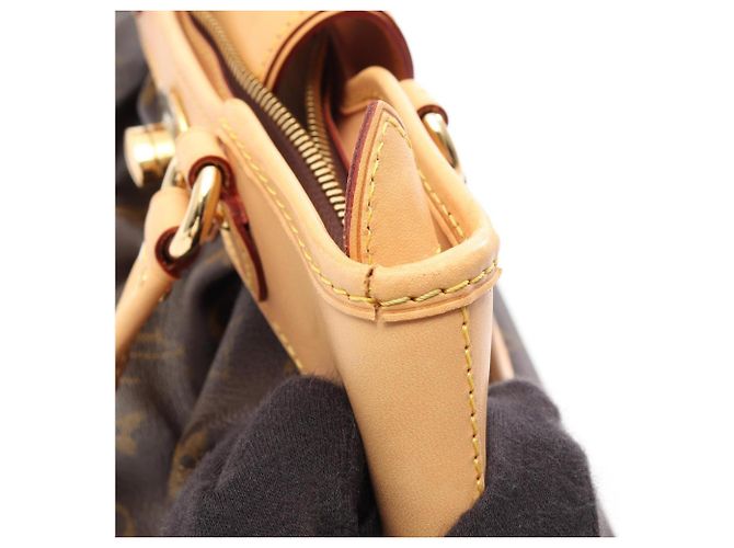 Borsa Louis Vuitton Boetie PM Monogram Marrone - vista 7