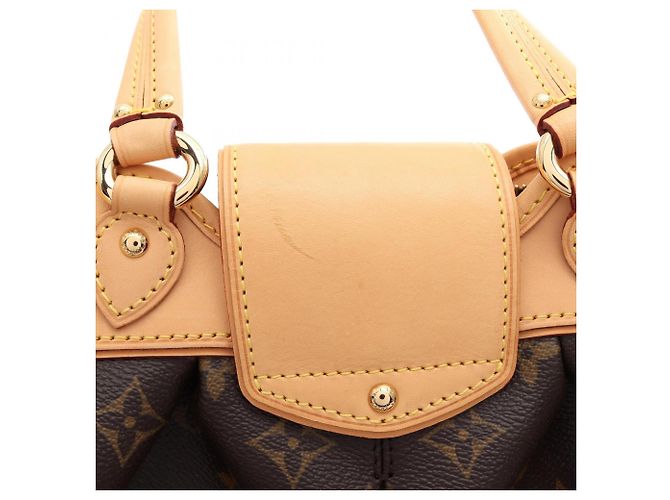 Borsa Louis Vuitton Boetie PM Monogram Marrone - vista 9