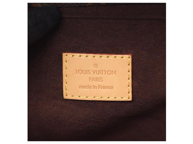 Borsa Louis Vuitton Pochette Metis MM Monogram Marrone - vista 4