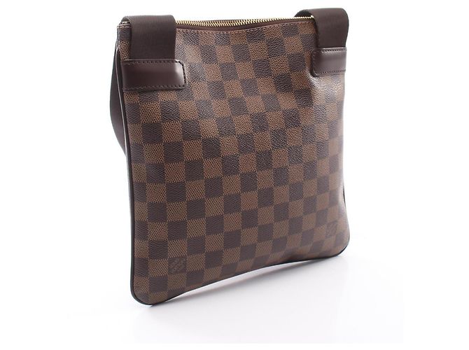 Borsa Louis Vuitton Pochette Melville Brown Marrone - vista 2