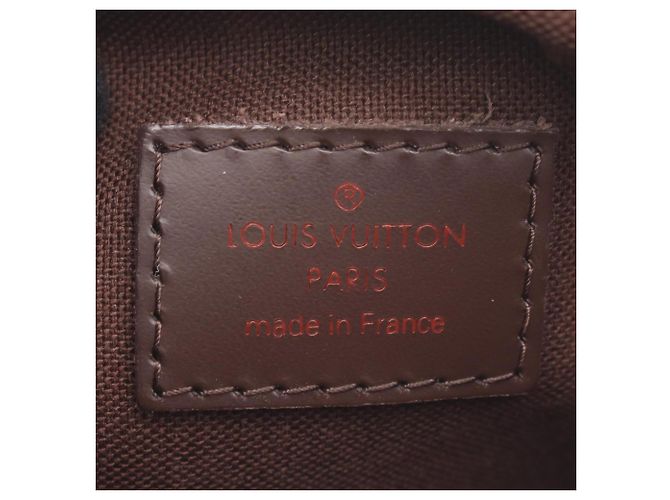 Borsa Louis Vuitton Pochette Melville Brown Marrone - vista 4