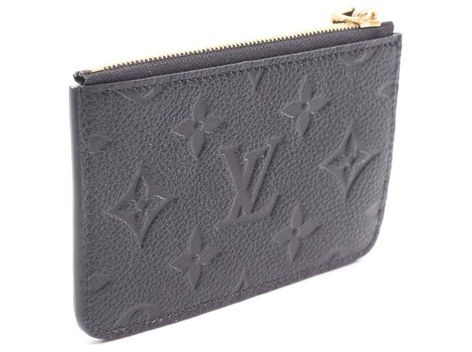 Louis Vuitton Tarjetero Romy Monogram Empreinte Noir Negro - vista 2