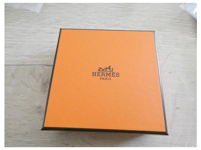 Anello per foulard Hermès Médor Argento - vista 8
