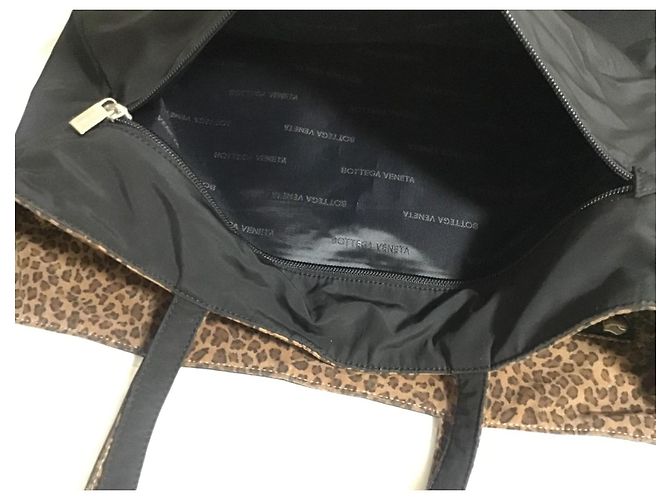 Borsa Tote Bottega Veneta stampa leopardata Marrone Stampa leopardo - vista 11