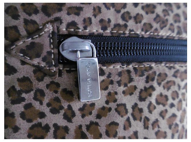Borsa Tote Bottega Veneta stampa leopardata Marrone Stampa leopardo - vista 9