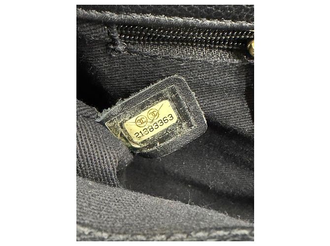 Chanel Borsa Flap Pelle Caviar Nera Nero - vista 9