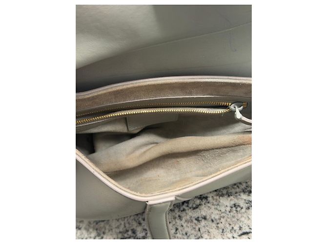 Borsa Dior Saddle grigia in pelle Grigio - vista 10