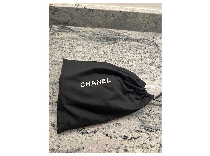 Bolsa Chanel 19 Flap em pele de cordeiro azul claro - vista 11