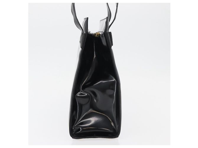 Salvatore Ferragamo Vala Lackleder Schwarz - Ansicht 4