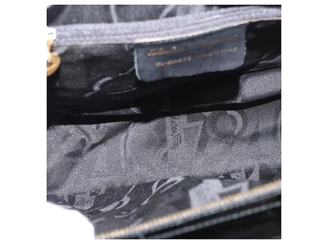 Salvatore Ferragamo Vala Lackleder Schwarz - Ansicht 5