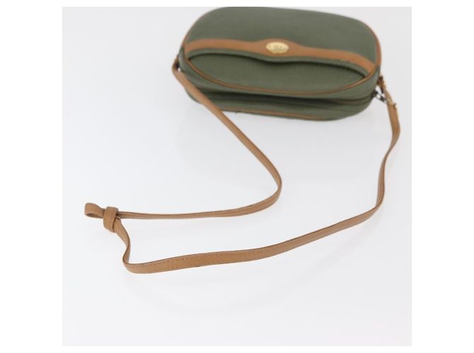 Borsa a tracolla Christian Dior CD in pelle Verde - vista 7