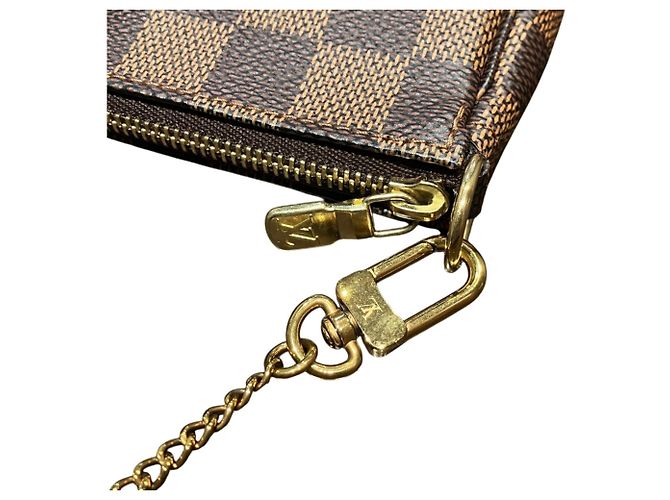 Pochette Louis Vuitton Damier Canvas Damier ebene - vista 7