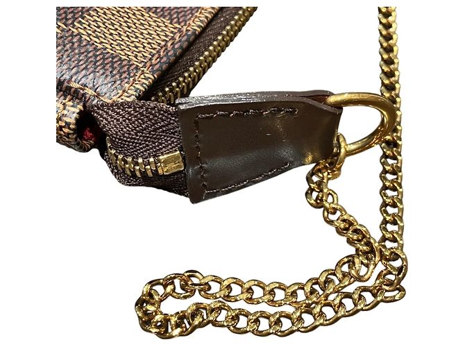 Pochette Louis Vuitton Damier Canvas Damier ebene - vista 9