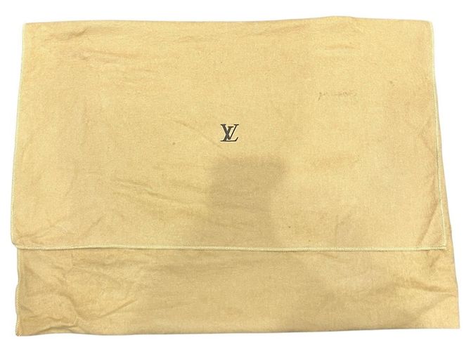 Borsa Tote Louis Vuitton Louvre GM Marrone - vista 5
