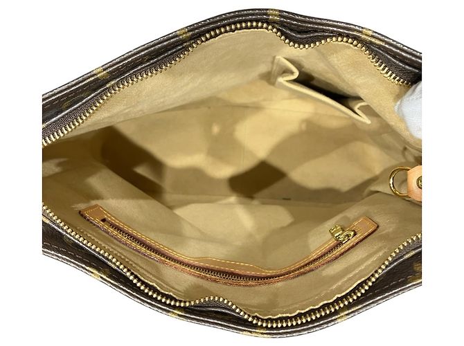 Borsa Tote Louis Vuitton Louvre GM Marrone - vista 9