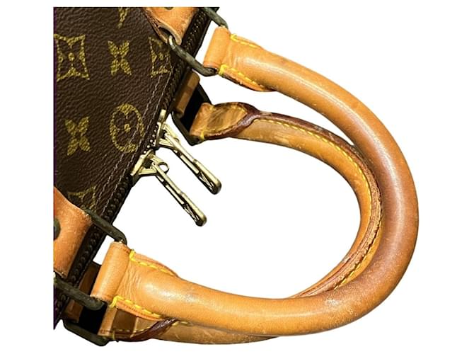 Borsa Boston Louis Vuitton Keepall 45 Marrone Monogramma - vista 7
