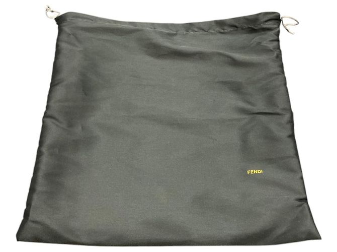 Borsa a Spalla Fendi Zucca Marrone - vista 5