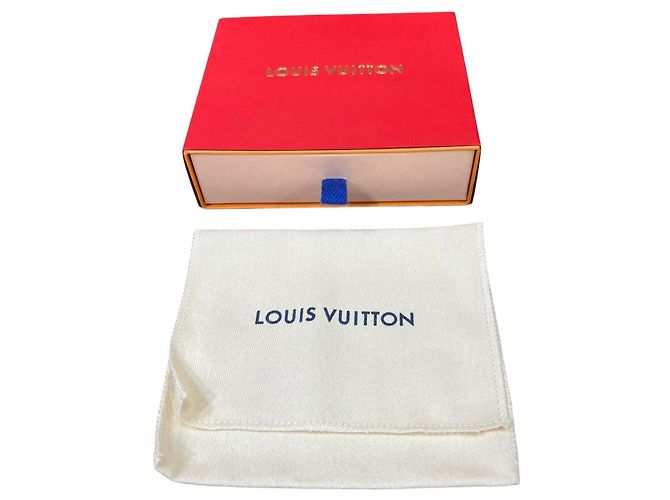 Louis Vuitton Münzbeutel aus Navy Mahina Leder - Ansicht 5