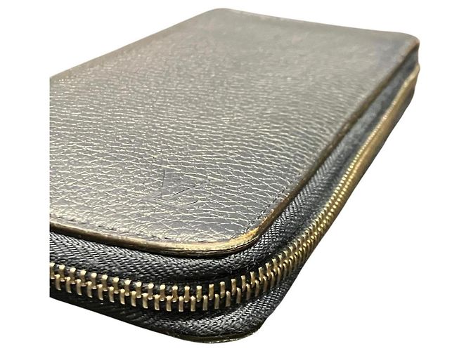 Portafoglio Louis Vuitton Zippy Vertical Long Blu - vista 5