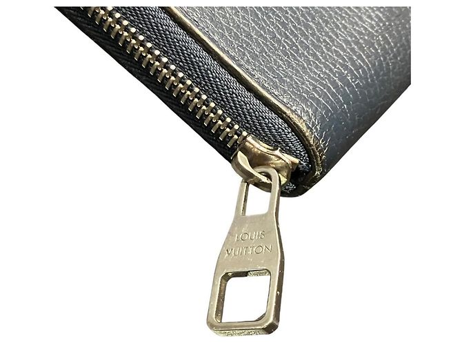 Portafoglio Louis Vuitton Zippy Vertical Long Blu - vista 6
