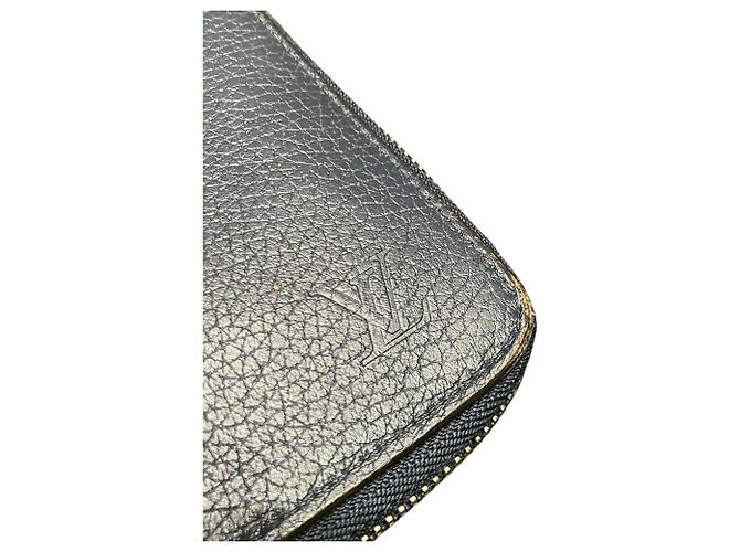 Portafoglio Louis Vuitton Zippy Vertical Long Blu - vista 7