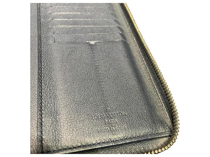 Portafoglio Louis Vuitton Zippy Vertical Long Blu - vista 8