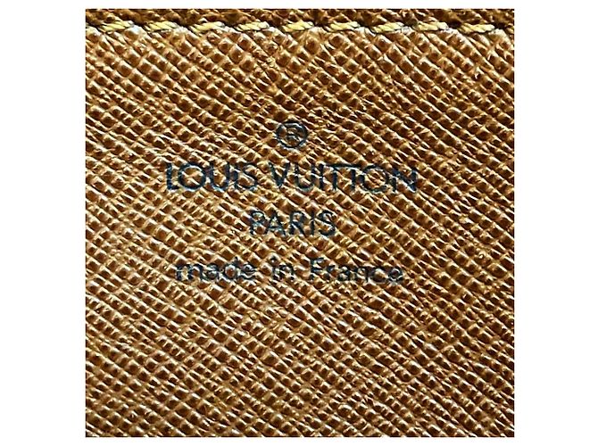 Borsa a Spalla Louis Vuitton Trocadero 30 Marrone Monogramma - vista 4