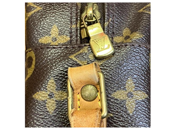 Borsa a Spalla Louis Vuitton Trocadero 30 Marrone Monogramma - vista 9