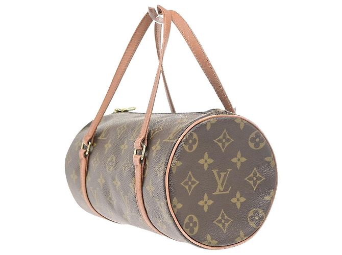 Louis Vuitton Papillon Monogram Canvas 26 Marrone - vista 3