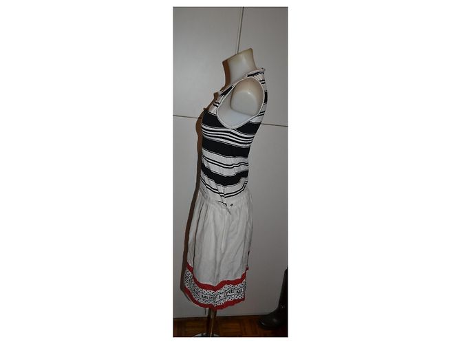 Moschino Cheap and Chic Gestreiftes Special Edition Kleid Mehrfarben - Ansicht 2