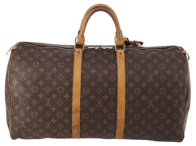 Louis Vuitton Keepall Monogram Canvas 55 Marrone - vista 2