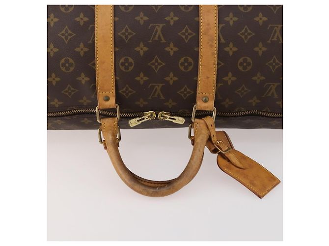 Louis Vuitton Keepall Monogram Canvas 55 Marrone - vista 7