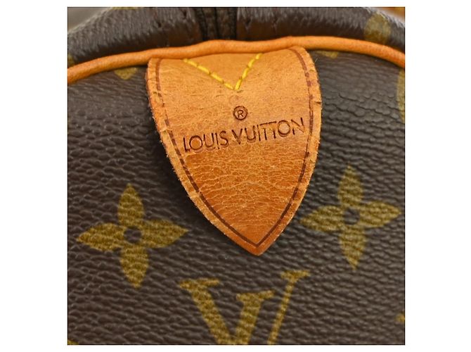 Louis Vuitton Keepall Monogram Canvas 50 Marrone - vista 6