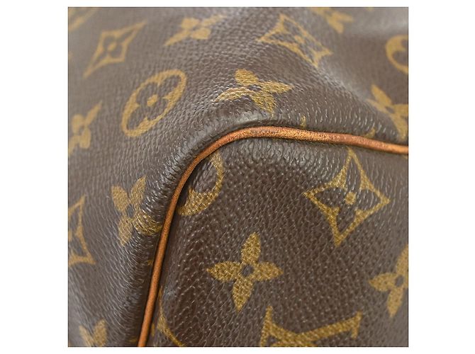 Louis Vuitton Keepall Bandouliere Monogram Canvas 60 Castaño - vista 7