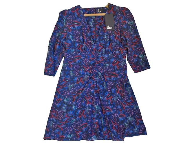 Gemustertes Kleid The Kooples Mehrfarben - Ansicht 3