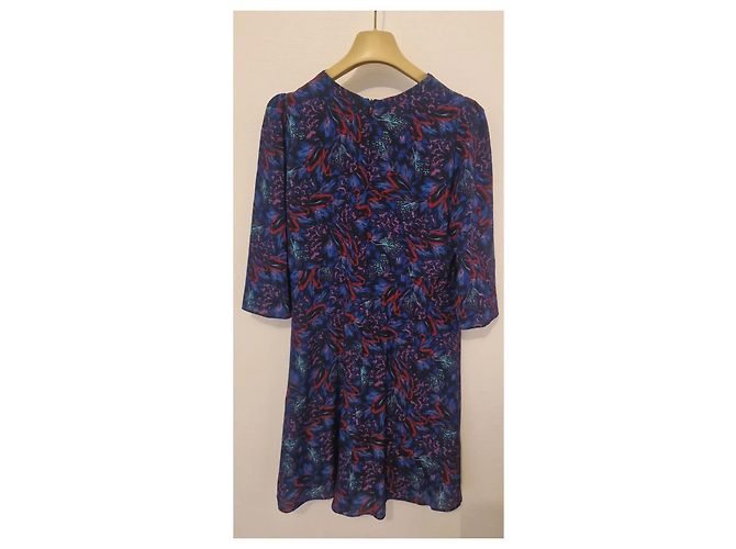 Gemustertes Kleid The Kooples Mehrfarben - Ansicht 4